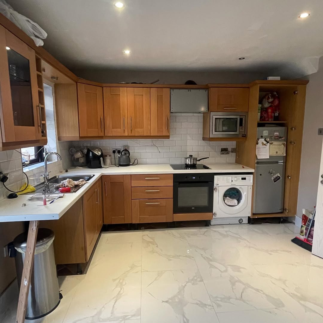 Kitchen Respray — Horsham before